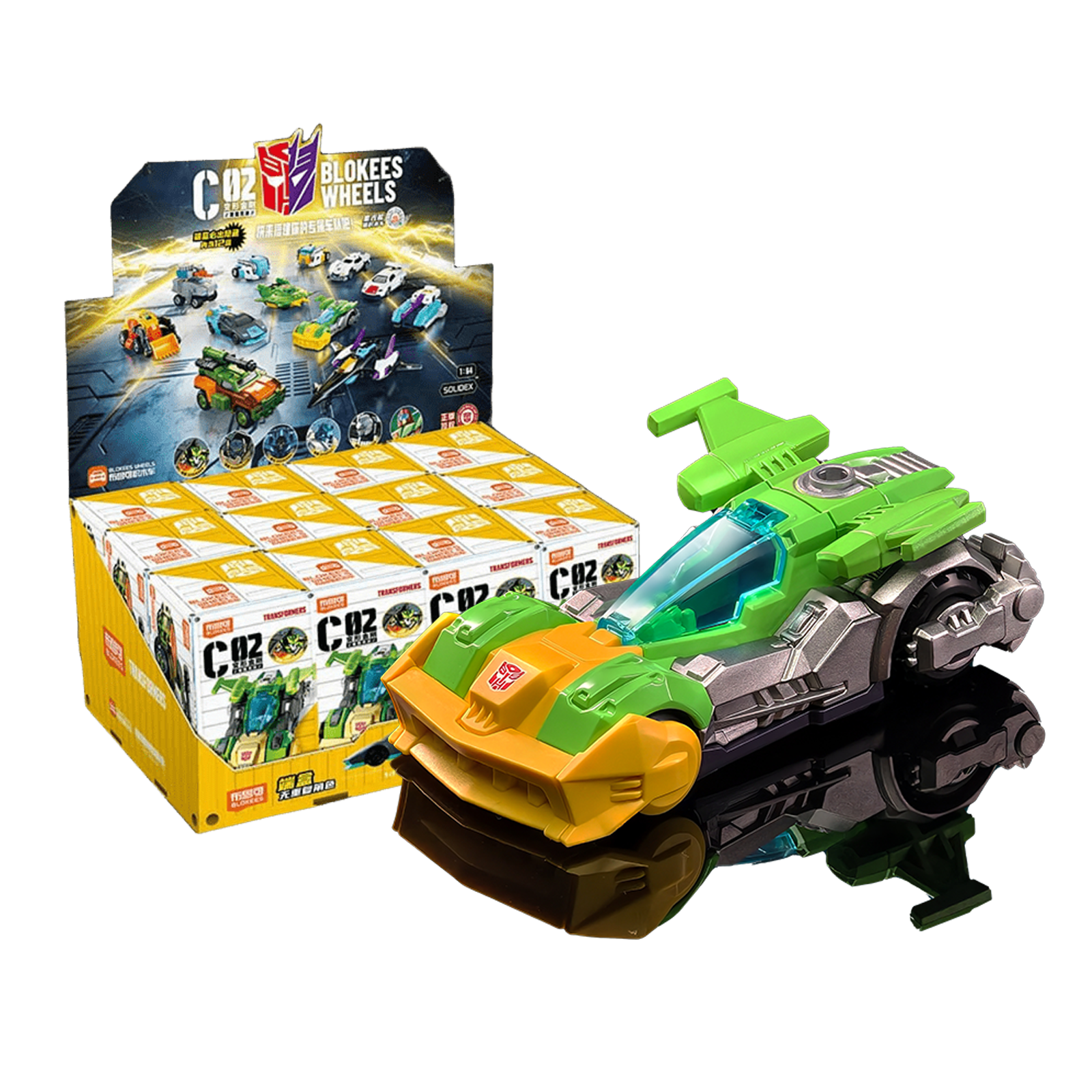 Blokees Wheels TRANSFORMERS C02