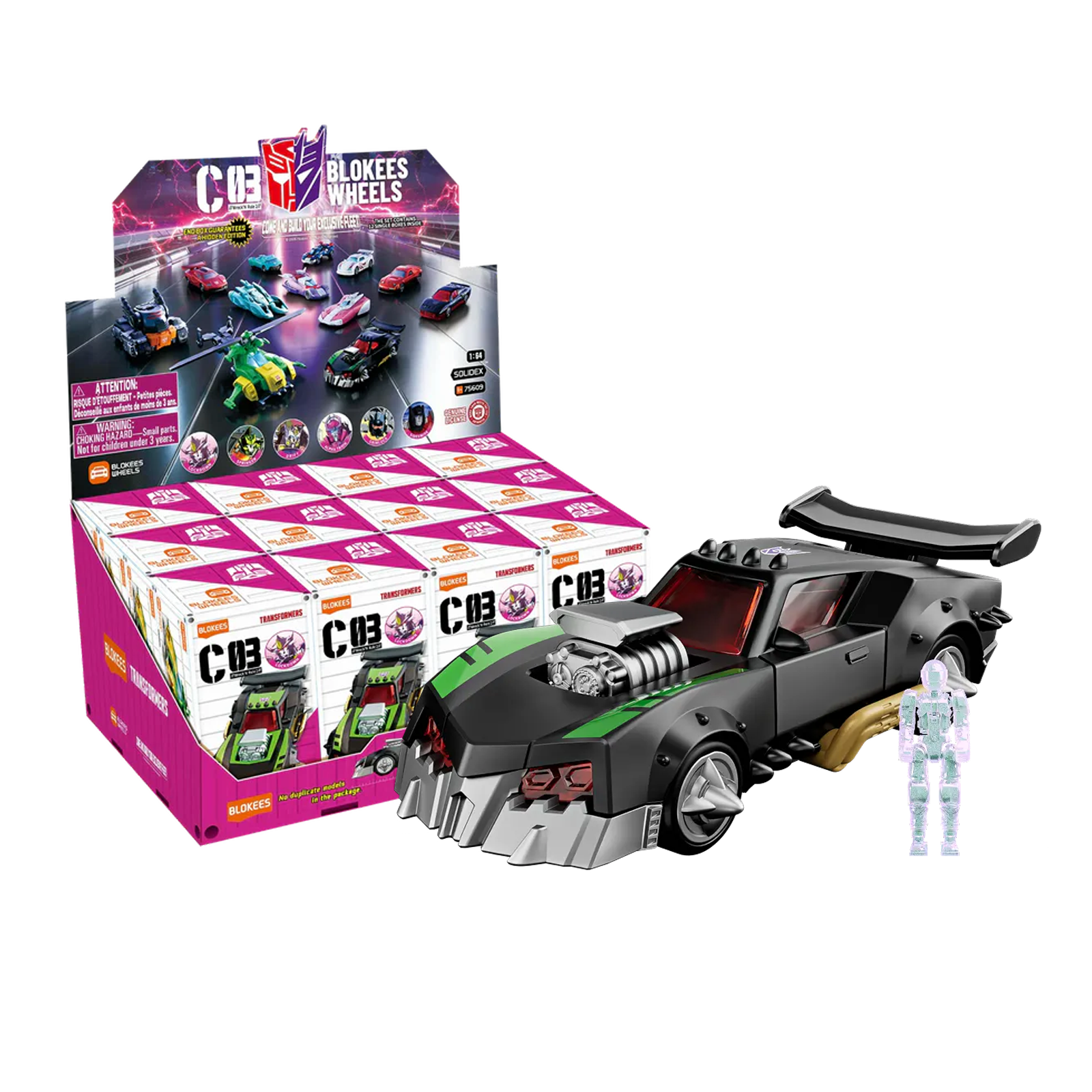 Blokees Wheels TRANSFORMER C03
