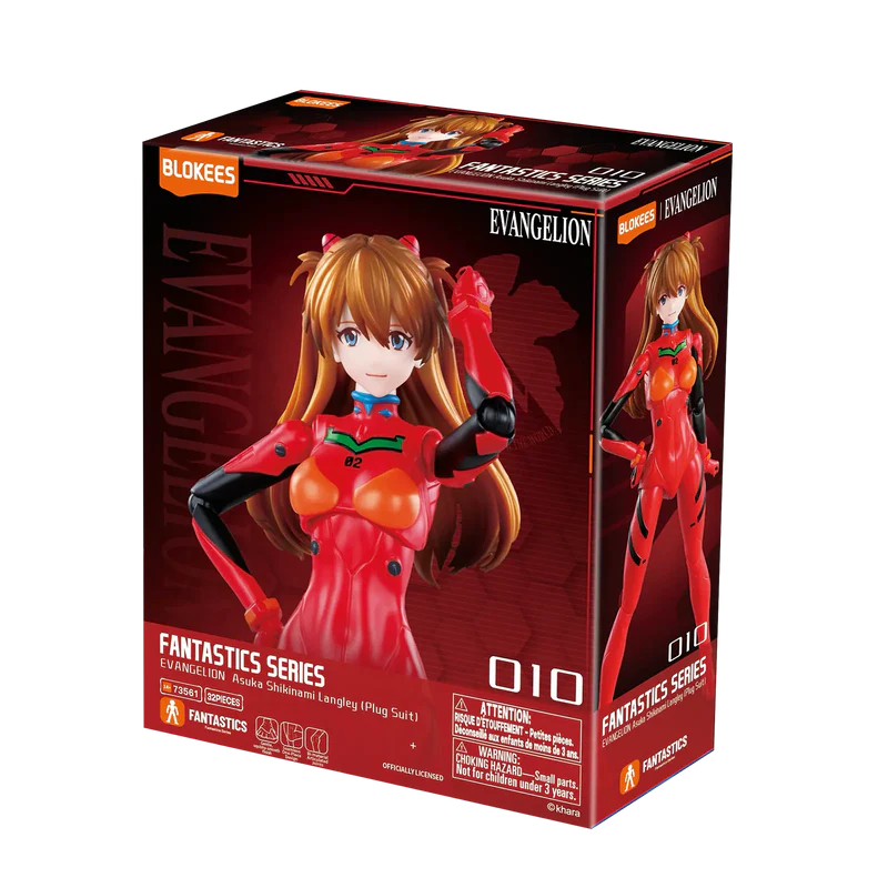Blokees | Evangelion Fantastics Series Asuka Shikinami