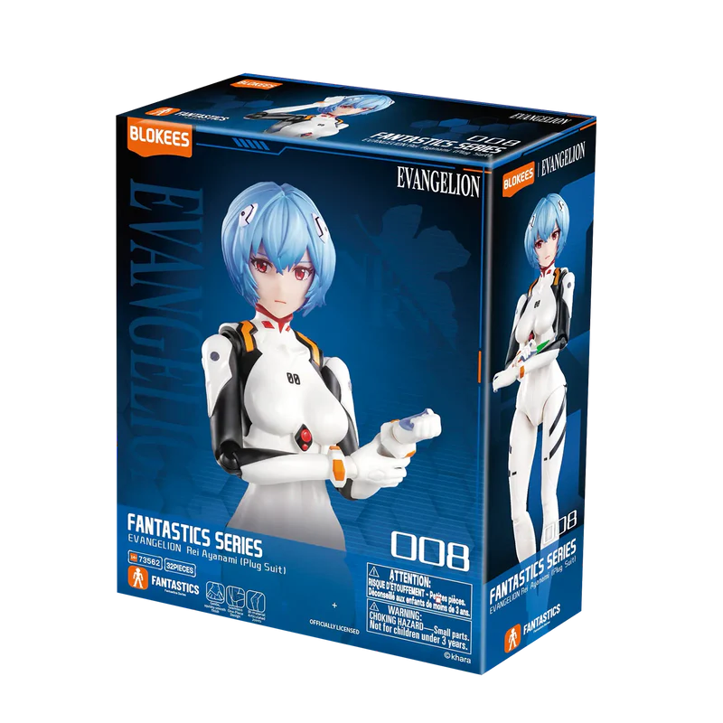 Blokees | Evangelion Fantastics Series Rei Ayanami