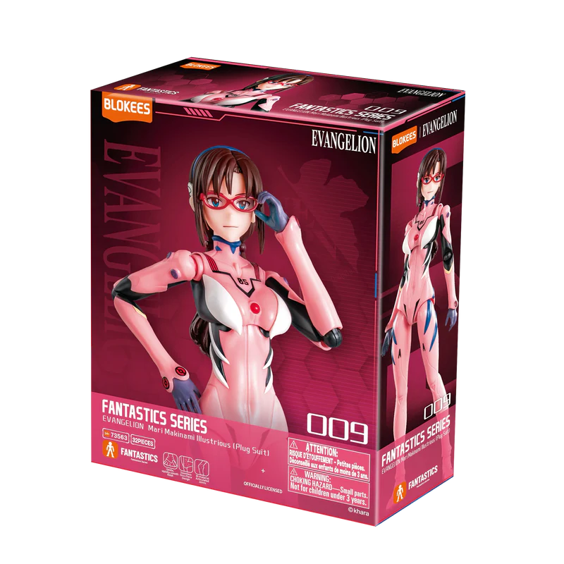 Blokees | Evangelion Fantastics Series Mari Makinami